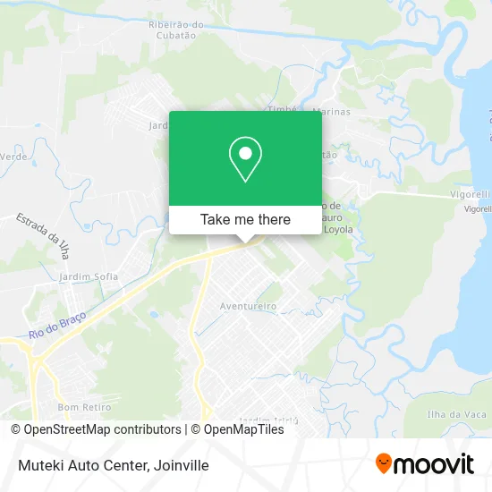 Muteki  Auto Center map