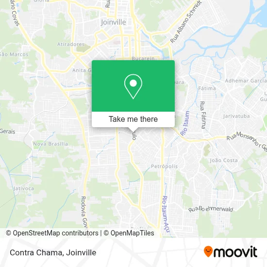 Contra Chama map