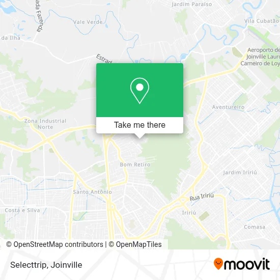 Selecttrip map
