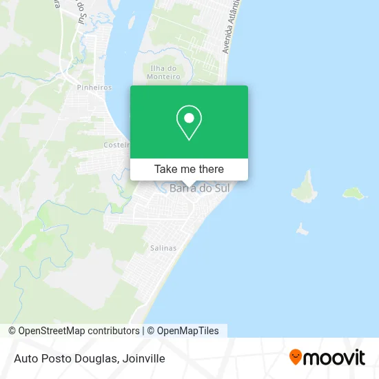 Auto Posto Douglas map