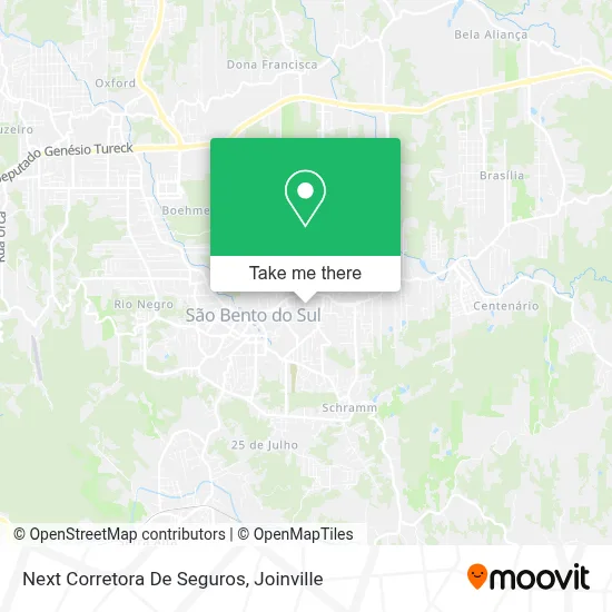 Next Corretora De Seguros map