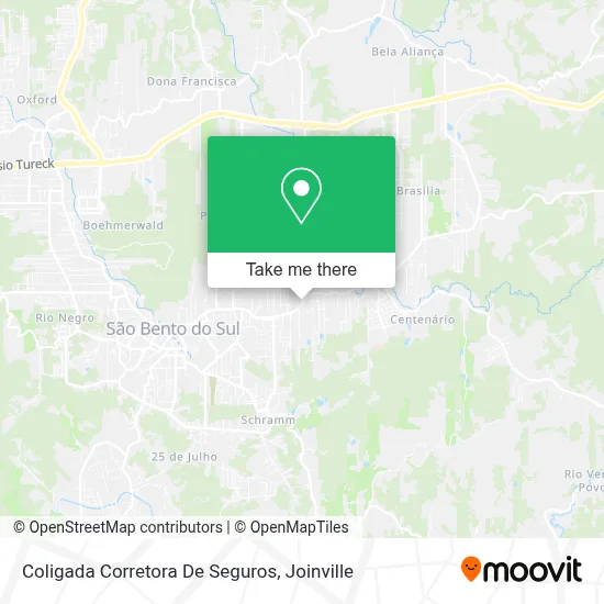 Coligada Corretora De Seguros map