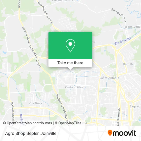 Agro Shop Bepler map