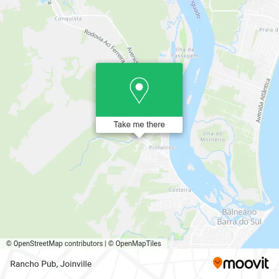 Rancho Pub map