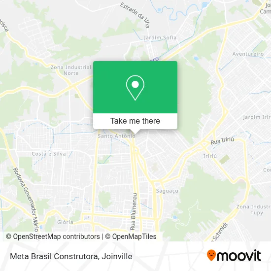 Meta Brasil Construtora map