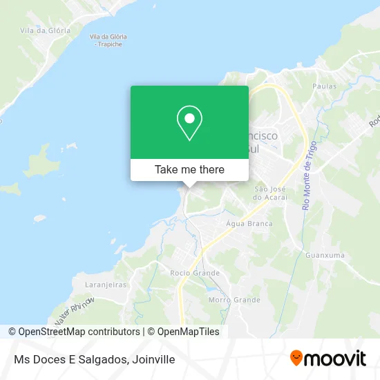 Ms Doces E Salgados map