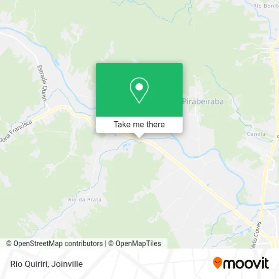 Rio Quiriri map
