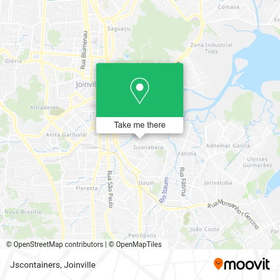 Jscontainers map