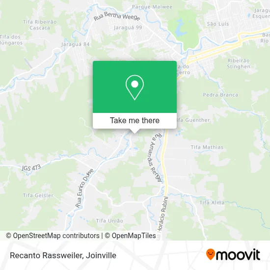 Recanto Rassweiler map