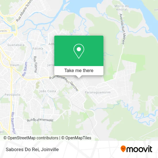 Sabores Do Rei map