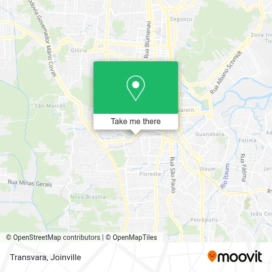 Transvara map