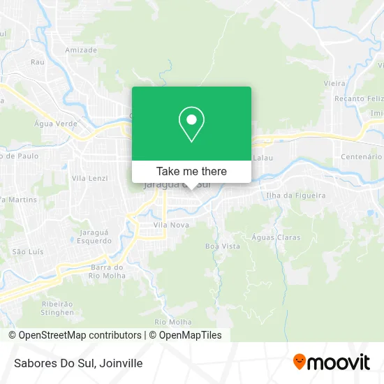 Sabores Do Sul map