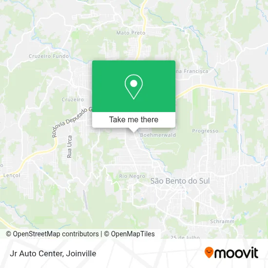 Jr Auto Center map
