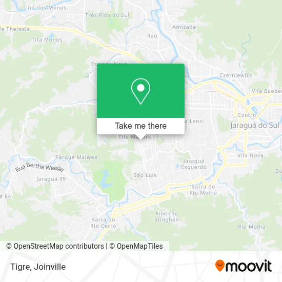 Tigre map