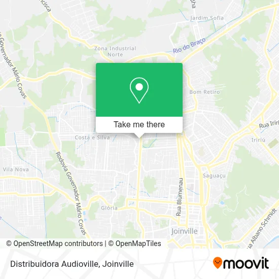 Distribuidora Audioville map