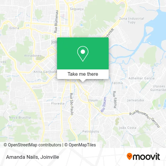 Amanda Nails map