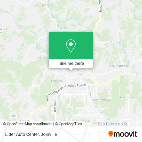 Líder Auto Center map