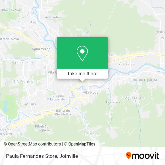 Paula Fernandes Store map