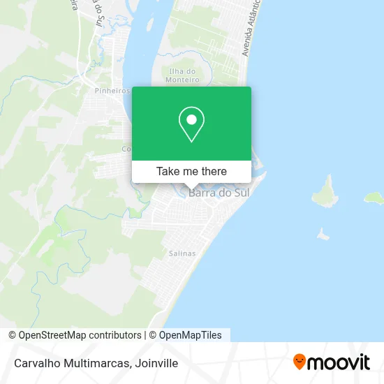 Carvalho Multimarcas map