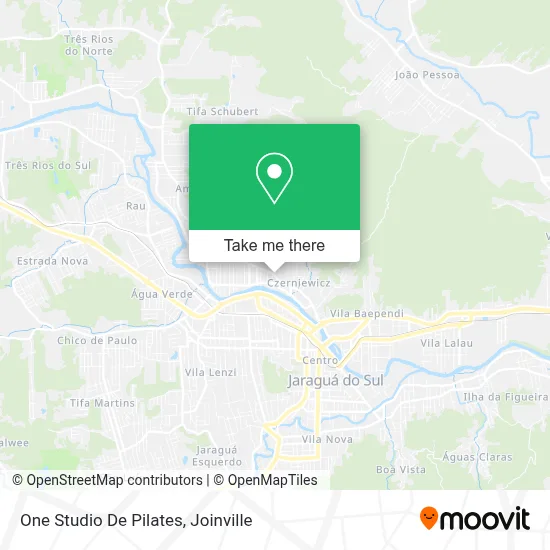 One Studio De Pilates map
