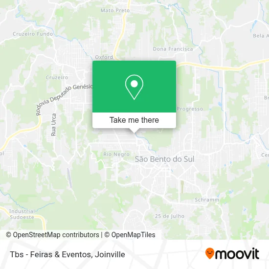 Tbs - Feiras & Eventos map