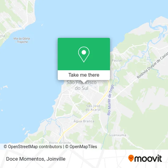 Doce Momentos map