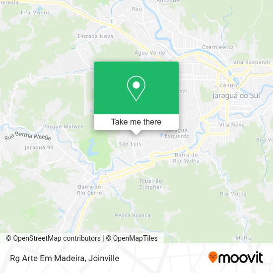 Rg Arte Em Madeira map