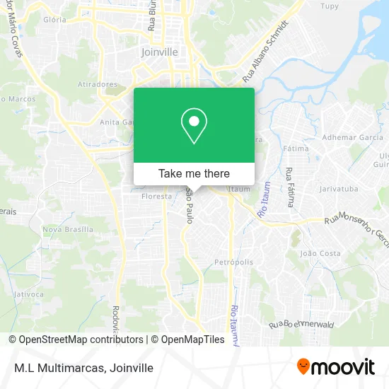 M.L Multimarcas map