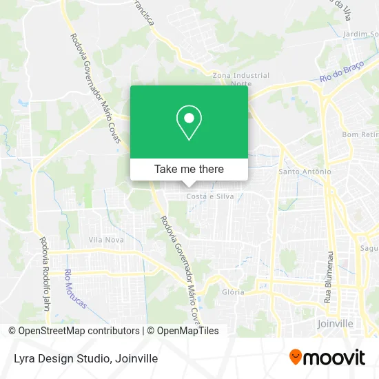 Lyra Design Studio map