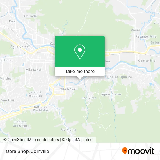 Obra Shop map
