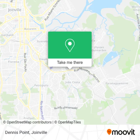 Dennis Point map