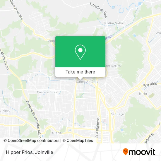 Hipper Frios map