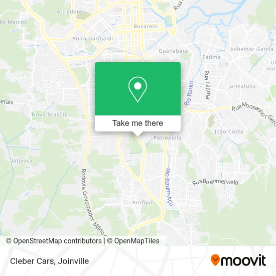 Cleber Cars map
