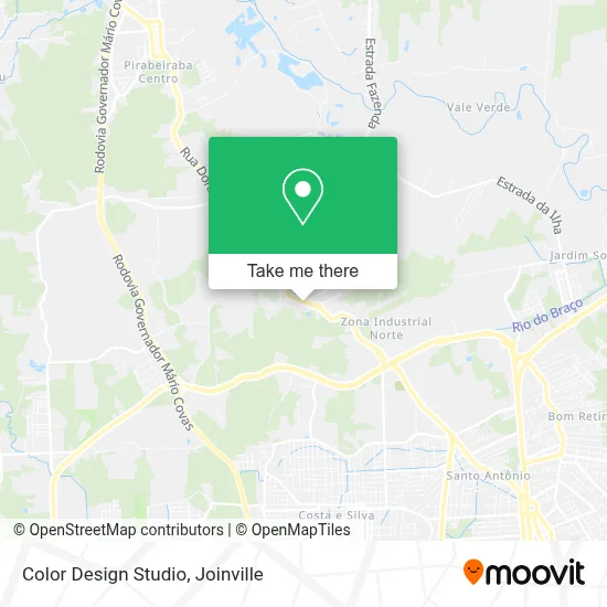 Color Design Studio map