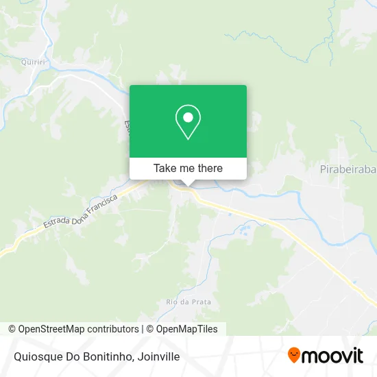 Quiosque Do Bonitinho map