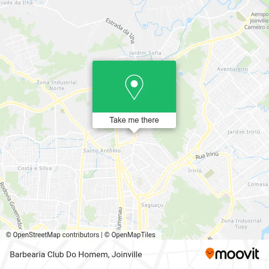 Barbearia Club Do Homem map