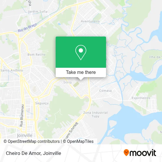 Cheiro De Amor map