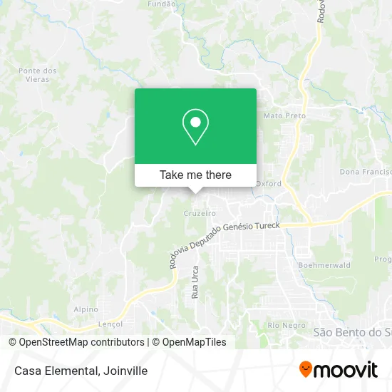 Casa Elemental map