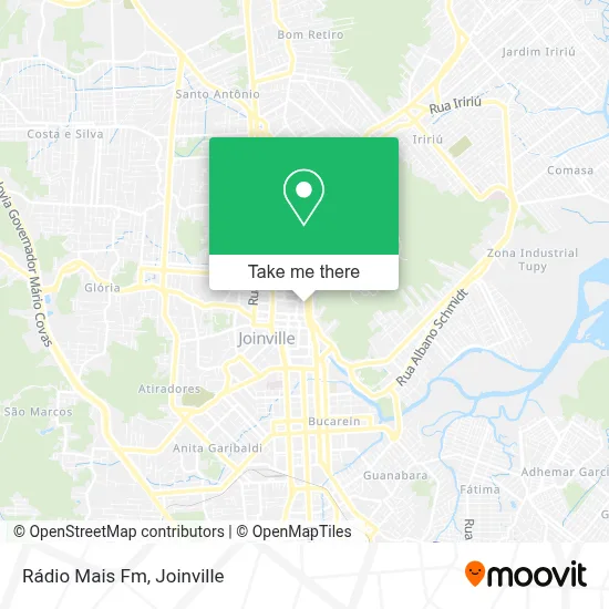 Rádio Mais Fm map