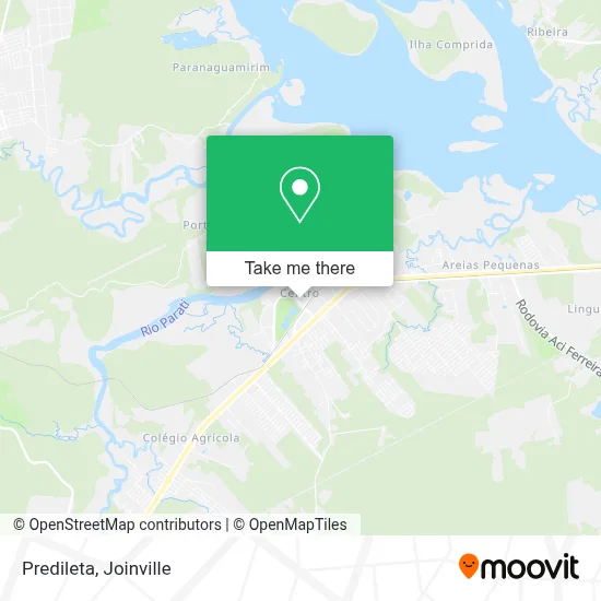 Predileta map