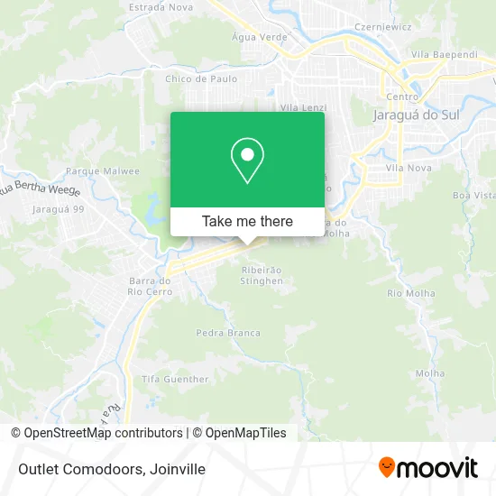 Outlet Comodoors map