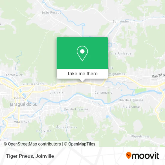 Tiger Pneus map