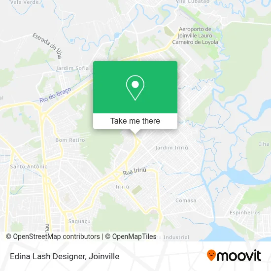 Edina Lash Designer map