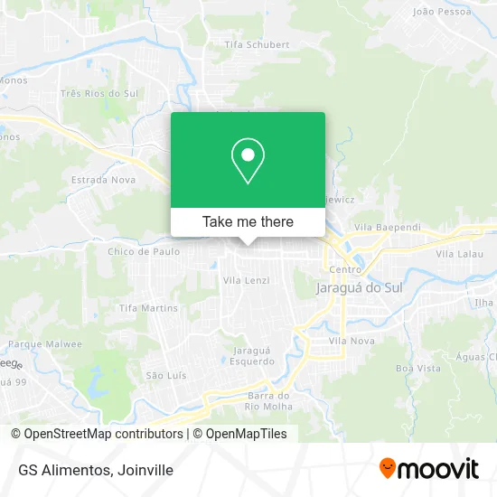 GS Alimentos map