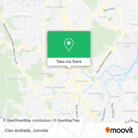 Cleo Andrade map