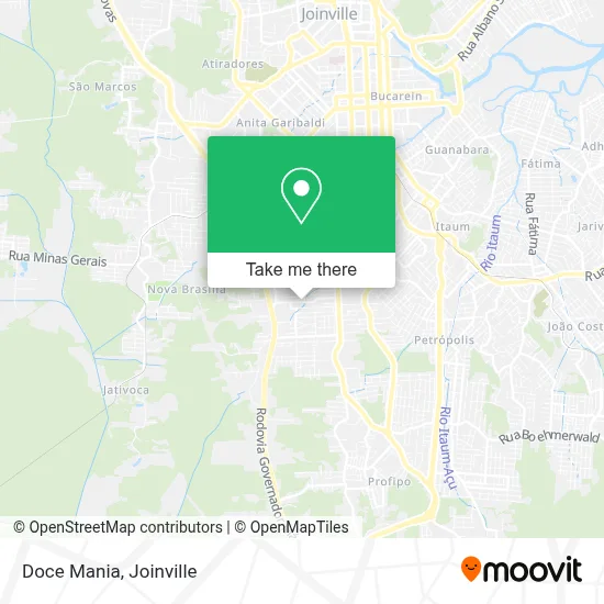 Doce Mania map