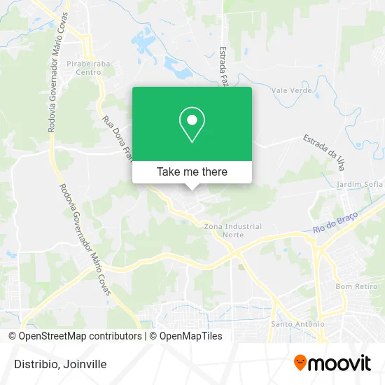 Distribio map