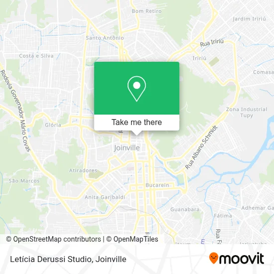 Letícia Derussi Studio map