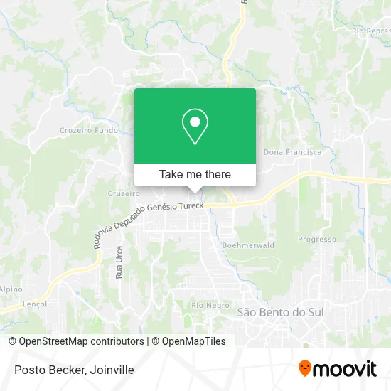 Posto Becker map