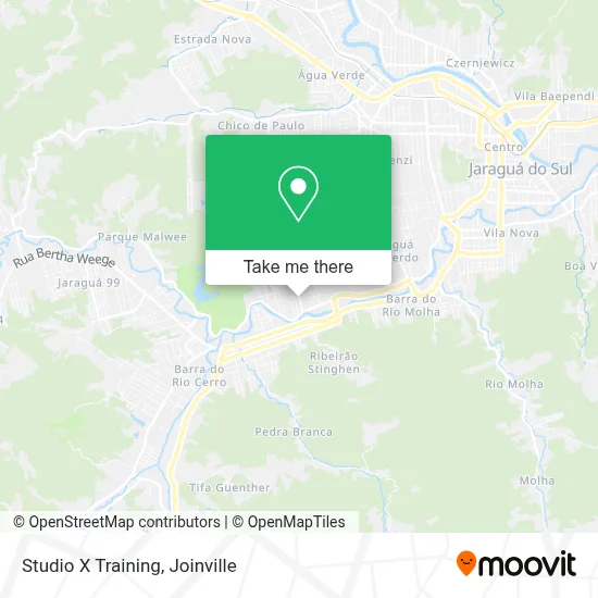 Studio X Training map